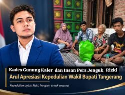 Kondisi Rizki Mulai Membaik, Kades Gunung Kaler dan Insan Pers Beri Dukungan